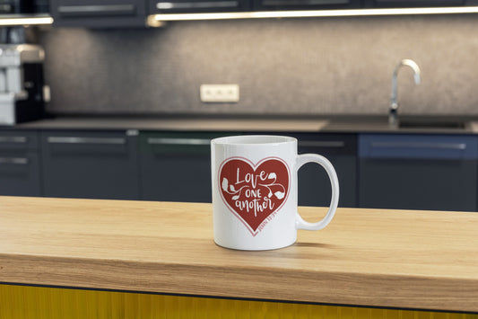 John 13:34-Ceramic Scripture Verse Mug