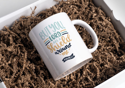 Psalm 3:3-Ceramic Scripture Verse Mug
